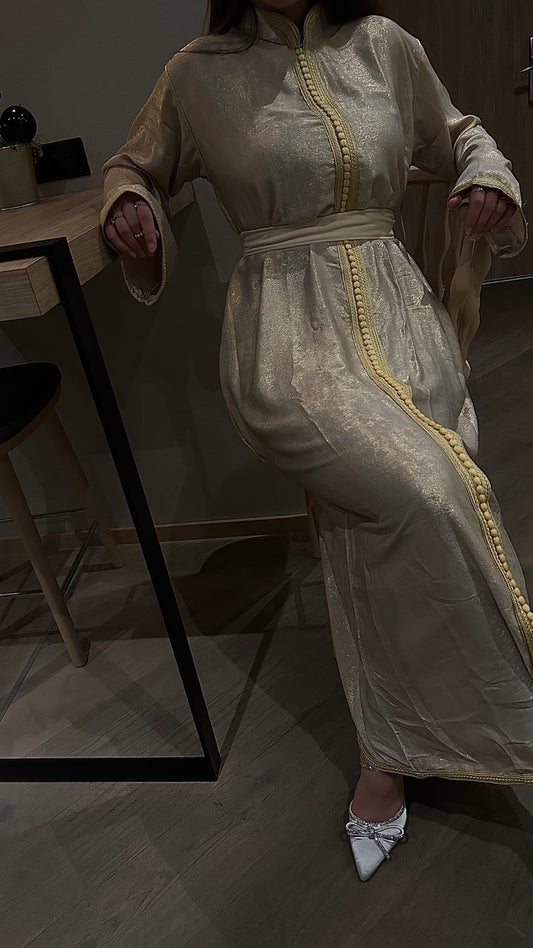 Caftan Abaya Doré